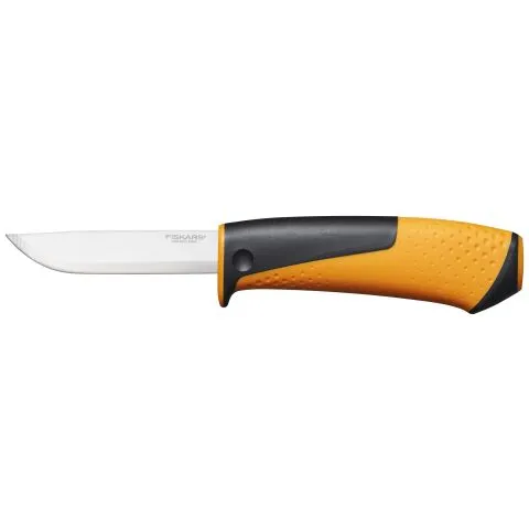 Kampanjpris 1023618 Fiskars Universalkniv inbyggd slip